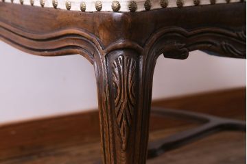 中古　DREXEL HERITAGE(ドレクセルヘリテイジ)　old continent(オールドコンチネント)　アームチェア(ダイニングチェア、イス)(定価約33万円)(1)