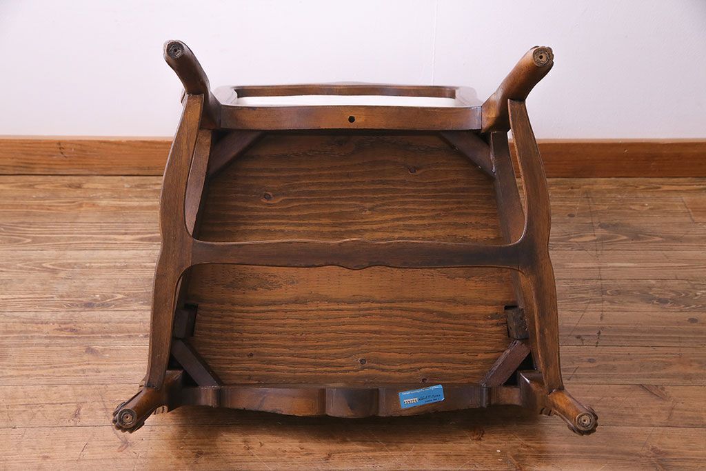 中古　DREXEL HERITAGE(ドレクセルヘリテイジ)　old continent(オールドコンチネント)　アームチェア(ダイニングチェア、イス)(定価約33万円)(1)