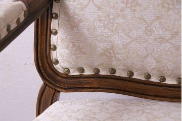 中古　DREXEL HERITAGE(ドレクセルヘリテイジ)　old continent(オールドコンチネント)　アームチェア(ダイニングチェア、イス)(定価約33万円)(2)