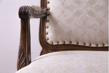 中古　DREXEL HERITAGE(ドレクセルヘリテイジ)　old continent(オールドコンチネント)　アームチェア(ダイニングチェア、イス)(定価約33万円)(2)