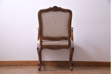 中古　DREXEL HERITAGE(ドレクセルヘリテイジ)　old continent(オールドコンチネント)　アームチェア(ダイニングチェア、イス)(定価約33万円)(2)