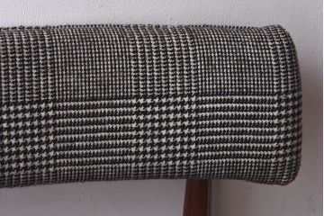 ヴィンテージ家具　北欧ビンテージ　G-PLAN(ジープラン)　Fresco(フレスコ)　グレンチェックのサーキュラーチェア(ダイニングチェア、椅子)(3)