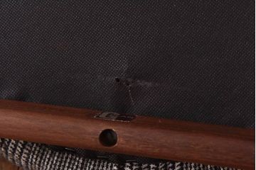 ヴィンテージ家具　北欧ビンテージ　G-PLAN(ジープラン)　Fresco(フレスコ)　グレンチェックのサーキュラーチェア(ダイニングチェア、椅子)(3)