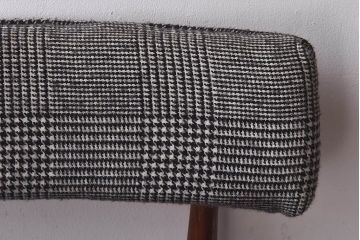 ヴィンテージ家具　北欧ビンテージ　G-PLAN(ジープラン)　Fresco(フレスコ)　グレンチェックのサーキュラーチェア(ダイニングチェア、椅子)