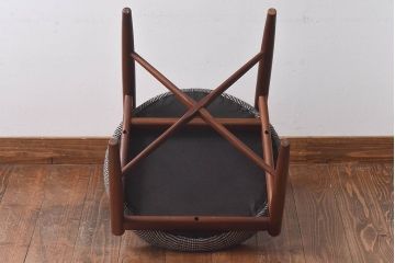 ヴィンテージ家具　北欧ビンテージ　G-PLAN(ジープラン)　Fresco(フレスコ)　おしゃれなダイニングチェア(サーキュラーチェア、椅子)(2)
