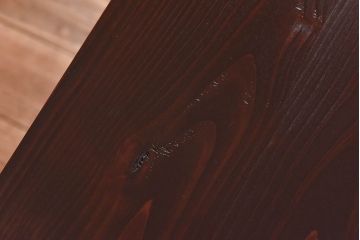 アンティーク家具　昭和中期　艶やかな漆塗りが目を惹く時代箪笥ローボード(戸棚、収納棚、リビングボード)