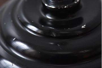 昭和レトロ　メンズライクなインテリアにおすすめの黒いスタンドライト(卓上照明、デスクスタンド)(1)