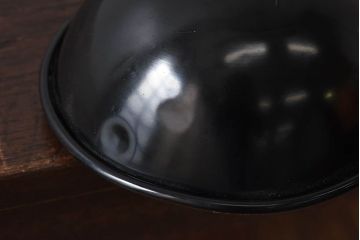 昭和レトロ　メンズライクなインテリアにおすすめの黒いスタンドライト(卓上照明、デスクスタンド)(2)