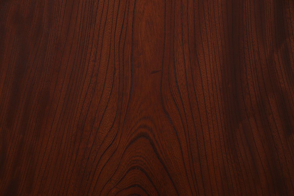 【商談品】和製アンティーク　高級品　総ケヤキ材一枚板!　威厳が漂う上質な板戸(帯戸、引き戸、建具)4枚セット