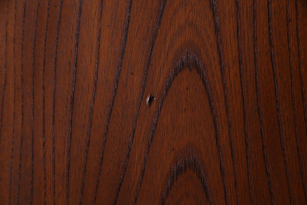 【商談品】和製アンティーク　高級品　総ケヤキ材一枚板!　威厳が漂う上質な板戸(帯戸、引き戸、建具)4枚セット