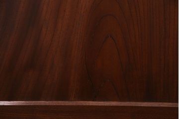 【商談品】和製アンティーク　高級品　総ケヤキ材一枚板!　威厳が漂う上質な板戸(帯戸、引き戸、建具)4枚セット