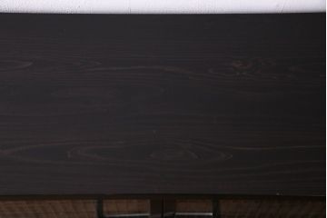 ラフジュ工房オリジナル　古い書院戸を取り入れた組子ガラス戸棚(収納棚、サイドボード)