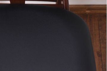 北欧家具　イギリスビンテージ　Elliotts Of Newbury(EoN)　ミッドセンチュリーなダイニングチェア・ブラック(イス、椅子)