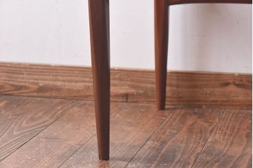 北欧家具　イギリスビンテージ　Elliotts Of Newbury(EoN)　ミッドセンチュリーなダイニングチェア・ホワイト(イス、椅子)(2)
