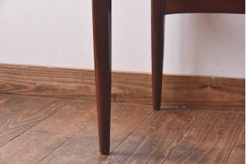北欧家具　イギリスビンテージ　Elliotts Of Newbury(EoN)　ミッドセンチュリーなダイニングチェア・ホワイト(イス、椅子)(3)