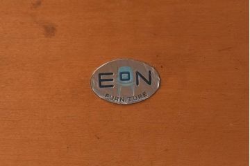 北欧家具　イギリスビンテージ　Elliotts Of Newbury(EoN)　ミッドセンチュリーなダイニングチェア・ホワイト(イス、椅子)
