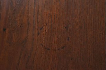 アンティーク家具　大正昭和初期　天板栗材一枚板　脚のデザインがユニークな座卓(ちゃぶ台、ローテーブル、センターテーブル)