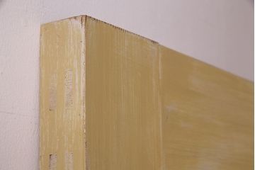 ペイント建具　ダイヤガラス入り!　シャビーな風合いがおしゃれなペイントドア(建具、扉、木製ドア)