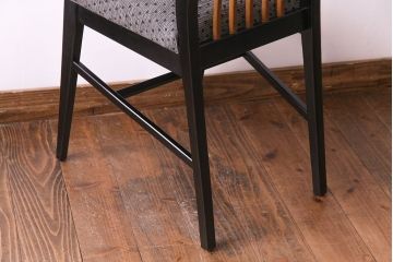 ヴィンテージ家具　イギリスビンテージ　シンプルな中に個性が光るチェア(ダイニングチェア、イス、椅子)(R-030152)(1)