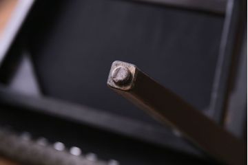 ヴィンテージ家具　イギリスビンテージ　シンプルな中に個性が光るチェア(ダイニングチェア、イス、椅子)(R-030152)(1)