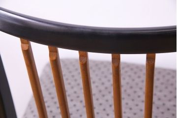 ヴィンテージ家具　イギリスビンテージ　シンプルな中に個性が光るチェア(ダイニングチェア、イス、椅子)(R-03153)(2)