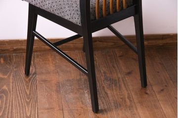 ヴィンテージ家具　イギリスビンテージ　シンプルな中に個性が光るチェア(ダイニングチェア、イス、椅子)(R-03153)(2)