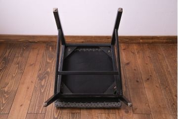 ヴィンテージ家具　イギリスビンテージ　シンプルな中に個性が光るチェア(ダイニングチェア、イス、椅子)(R-03153)(2)