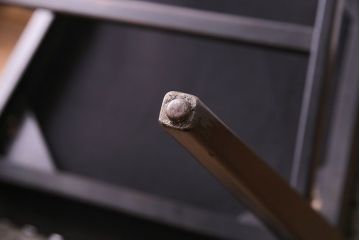 ヴィンテージ家具　イギリスビンテージ　シンプルな中に個性が光るチェア(ダイニングチェア、イス、椅子)(R-030154)(3)