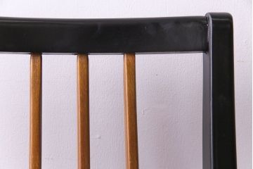 ヴィンテージ家具　イギリスビンテージ　シンプルな中に個性が光るチェア(ダイニングチェア、イス、椅子)(R-030155)