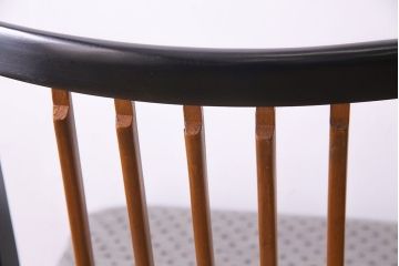 ヴィンテージ家具　イギリスビンテージ　シンプルな中に個性が光るチェア(ダイニングチェア、イス、椅子)(R-030155)