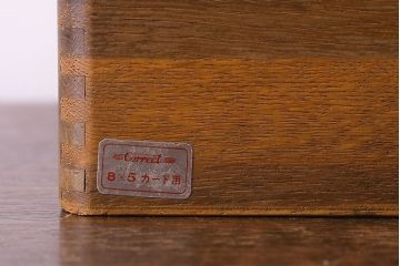 アンティーク雑貨　ナラ材製　昔懐かしい雰囲気が漂うシンプルな薬箱(木箱、救急箱、小物入れ)