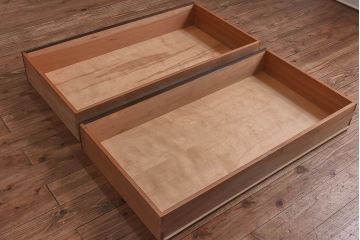 中古　松本民芸家具　シックな雰囲気が魅力的なワードローブ(チェスト、衣装箪笥)(1)