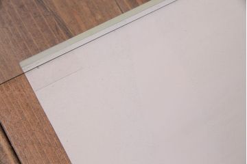 アンティーク雑貨　昭和30年代当時物　「リボンシトロン　リボンジュース」　昭和レトロなポスター(広告、ディスプレイ)(2)
