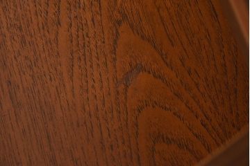 北欧家具　チーク材のなめらかな木肌が美しいサイドボード(飾り棚、カップボード、キッチンボード)