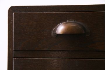レトロ家具　昭和レトロ　落ち着いた色合いで味のある小引き出し(小物収納、卓上収納)
