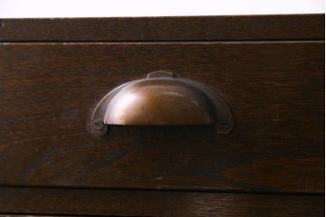 レトロ家具　昭和レトロ　落ち着いた色合いで味のある小引き出し(小物収納、卓上収納)