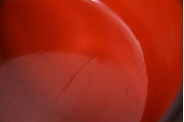 アンティーク雑貨　和製アンティーク　ケヤキ材刳り貫き　漆塗りが美しいおひつ(飯櫃)