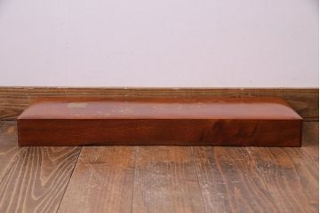 アンティーク雑貨　昭和中期　クスノキ材　『違い鷹の羽』紋　品のある蒔絵が施された収納箱