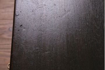 アンティーク雑貨　昭和レトロ　たっぷり収納できる蓋付き木箱(収納箱、薬箱、ツールボックス)