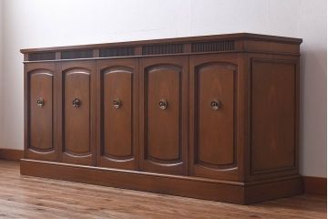 中古　DREXEL HERITAGE(ドレクセルヘリテイジ)　Triune(トライユン)　クリデンザ キャビネット(クレデンザ、サイドボード、リビングボード)(定価約66万円)(1)