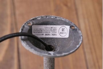 昭和レトロ　丸いフォルムが愛らしいウォールランプ(壁掛け照明)(3)