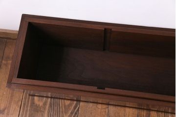 アンティーク雑貨　和製アンティーク　楠木(クスノキ)材　光沢が上品な掛軸箱(掛け軸入れ)