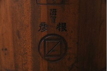 アンティーク雑貨　味わい深い和の雰囲気が楽しめる斗棒付き一斗枡(升、マス)