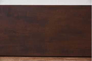 アンティーク雑貨　古材　ニレ材　渋みを活かしたDIYにおすすめの一枚板(木材、材料)
