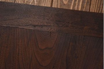 アンティーク雑貨　古材　ニレ材　渋みを活かしたDIYにおすすめの一枚板(木材、材料)