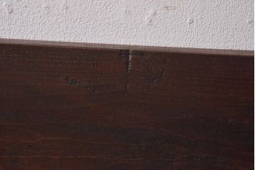 アンティーク雑貨　古材　ニレ材　渋みを活かしたDIYにおすすめの一枚板(木材、材料)