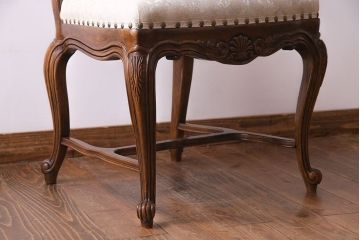 中古　DREXEL HERITAGE(ドレクセルヘリテイジ)　old continent(オールドコンチネント)　サイドチェア(ダイニングチェア、イス)(定価約28万円)(1)