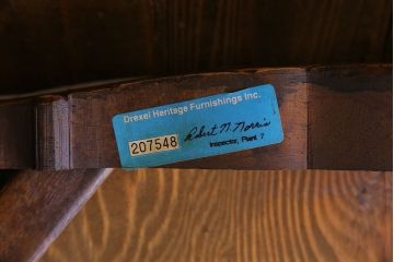 中古　DREXEL HERITAGE(ドレクセルヘリテイジ)　old continent(オールドコンチネント)　サイドチェア(ダイニングチェア、イス)(定価約28万円)(1)