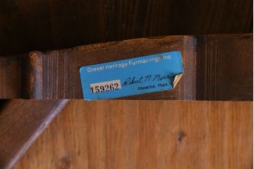 中古　DREXEL HERITAGE(ドレクセルヘリテイジ)　old continent(オールドコンチネント)　サイドチェア(ダイニングチェア、イス)(定価約28万円)(2)