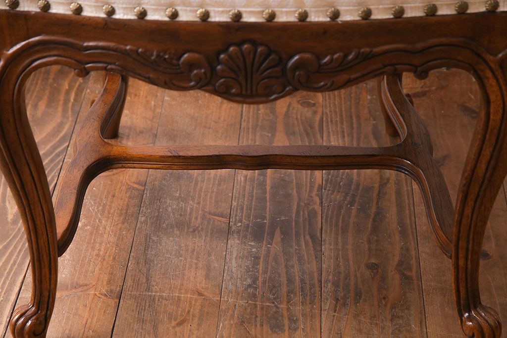 中古　DREXEL HERITAGE(ドレクセルヘリテイジ)　old continent(オールドコンチネント)　サイドチェア(ダイニングチェア、イス)(定価約28万円)(3)